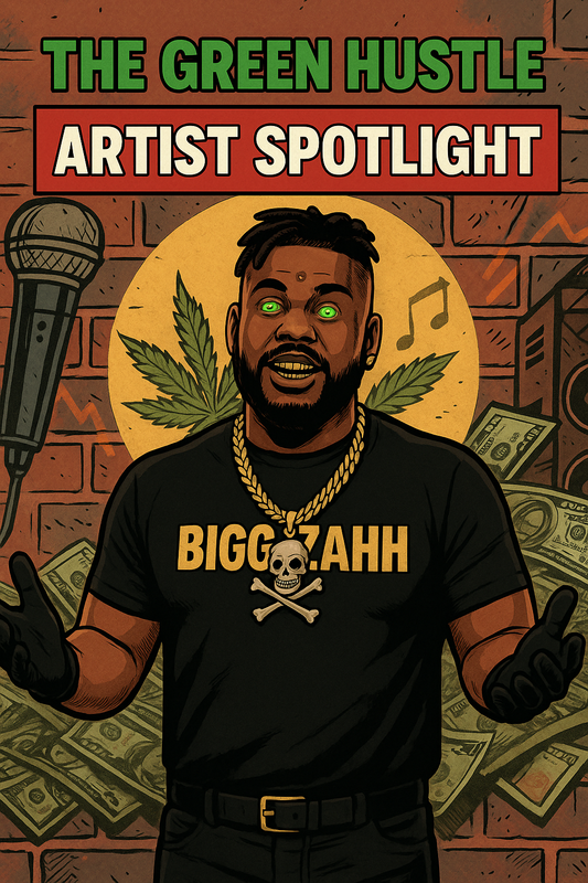 🎤 The Green Hustle Issue #4 – Artist Spotlight  Featuring: DeeLow The Diamond Man